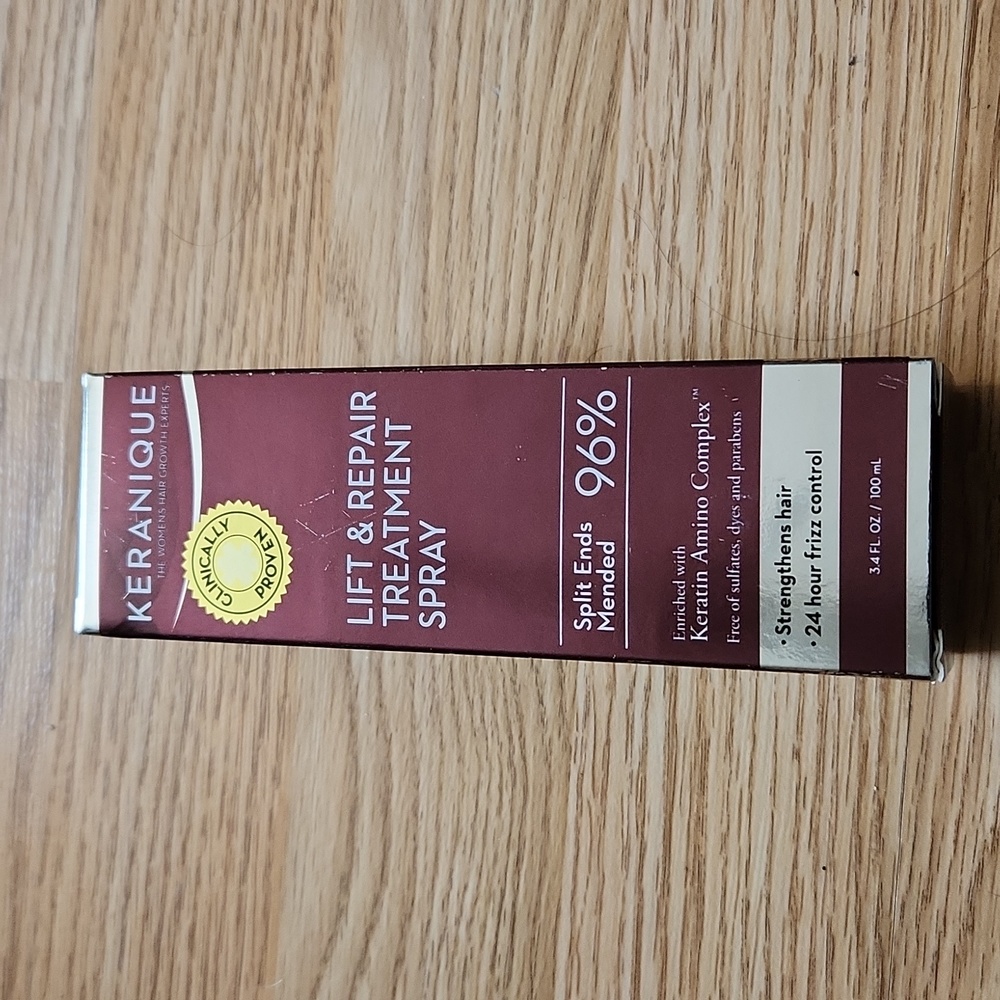 Keranique Lift & Repair Treatment Spray. NEW SEALED